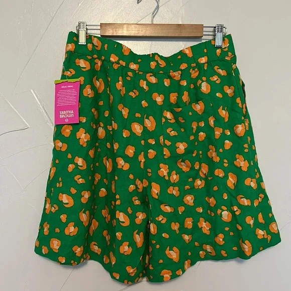Tabitha Brown Linen Shorts NWT M - Picture 3 of 3